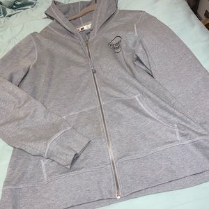 Victoria Secret Sport gray zip up hoodie